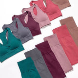 Set 2 piece Sport Bra with Leggings - Casual Virtual Chic