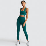 Set 2 piece Sport Bra with Leggings - Casual Virtual Chic