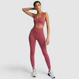 Set 2 piece Sport Bra with Leggings - Casual Virtual Chic