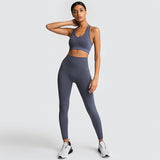 Set 2 piece Sport Bra with Leggings - Casual Virtual Chic