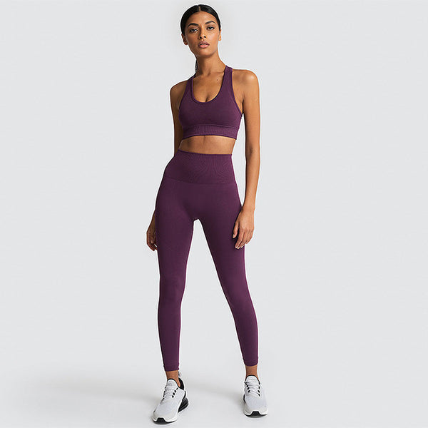 Set 2 piece Sport Bra with Leggings - Casual Virtual Chic