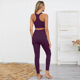 Set 2 piece Sport Bra with Leggings - Casual Virtual Chic