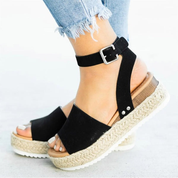 Platform Sandals - Casual Virtual Chic